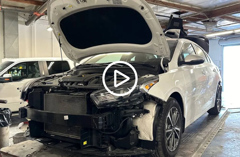 Front Body Collision Repair | Auto Body Werks