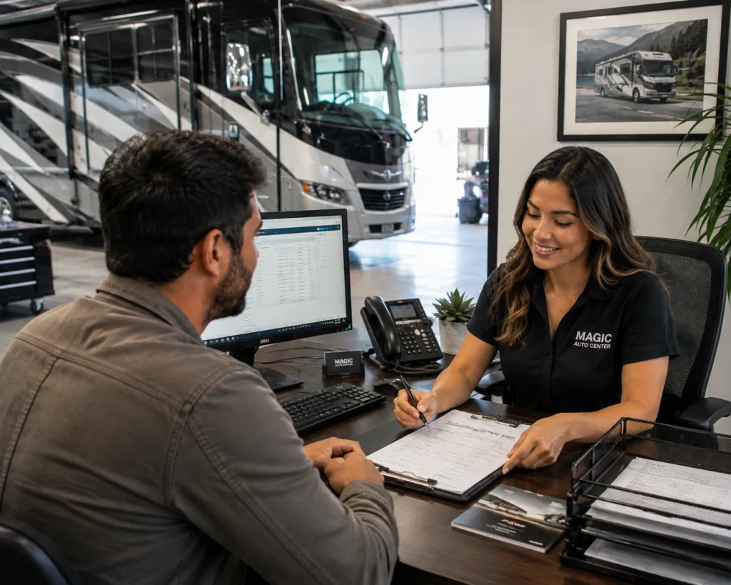 RV Collision Repair Santa Ana