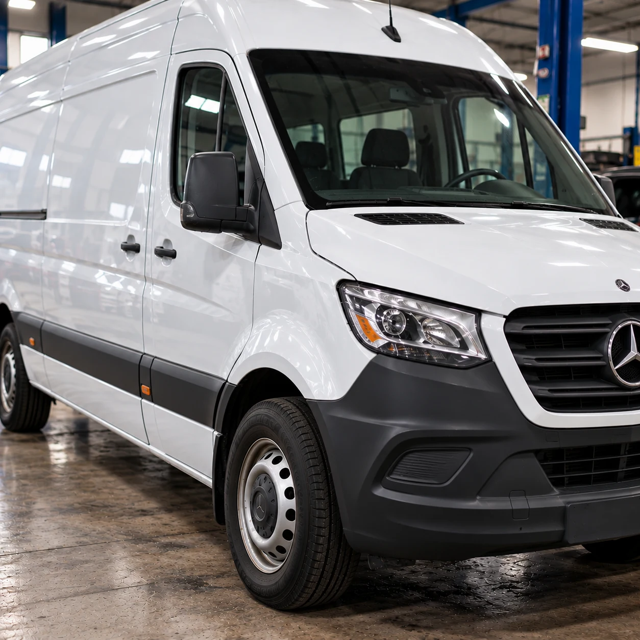 Mercedes Sprinter After Collision Repair
