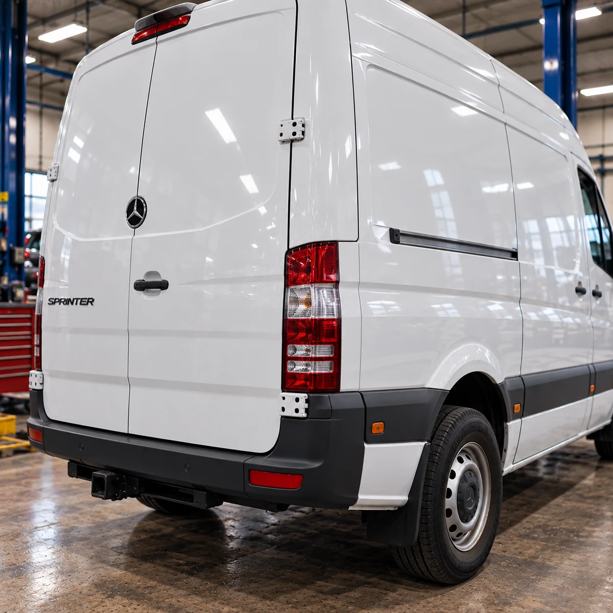 Mercedes Sprinter After Rear Body Repair